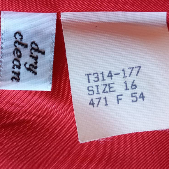 Pendleton | Vintage Red 100% Virgin Wool Blazer Jacket - Picture 5 of 8